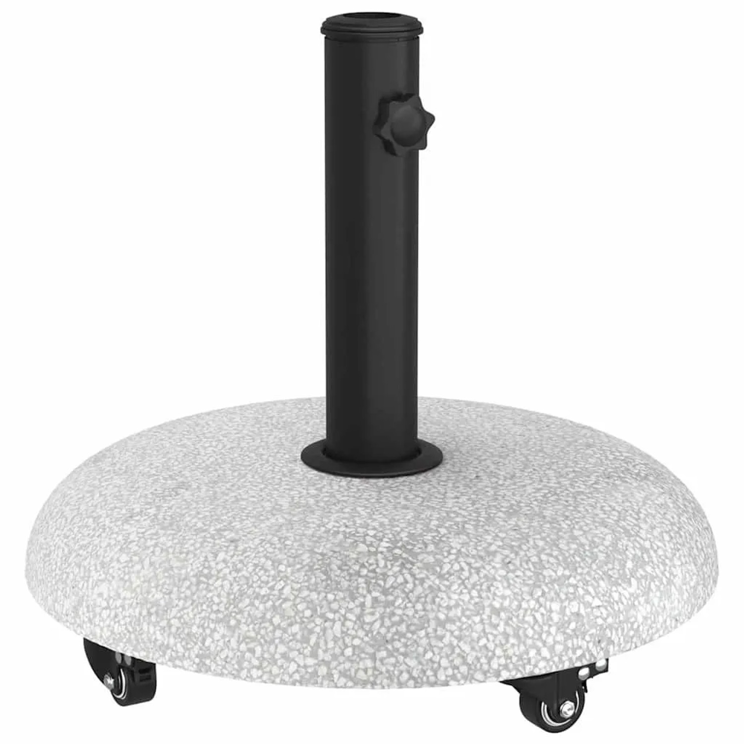 vidaXL Sonnenschirmständer Hellgrau Ø 45 x 40 cm Beton 42007324