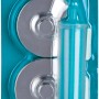 Wenko Vacuum-Loc Adapter Set für Küche, glänzend, 2er-Set mit Pumpe.