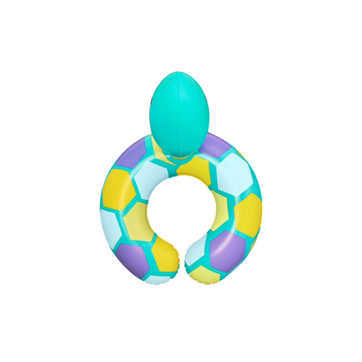 Bestway Schwimmring Floating Friends, offener Ring mit Tierkopf, sortiert.