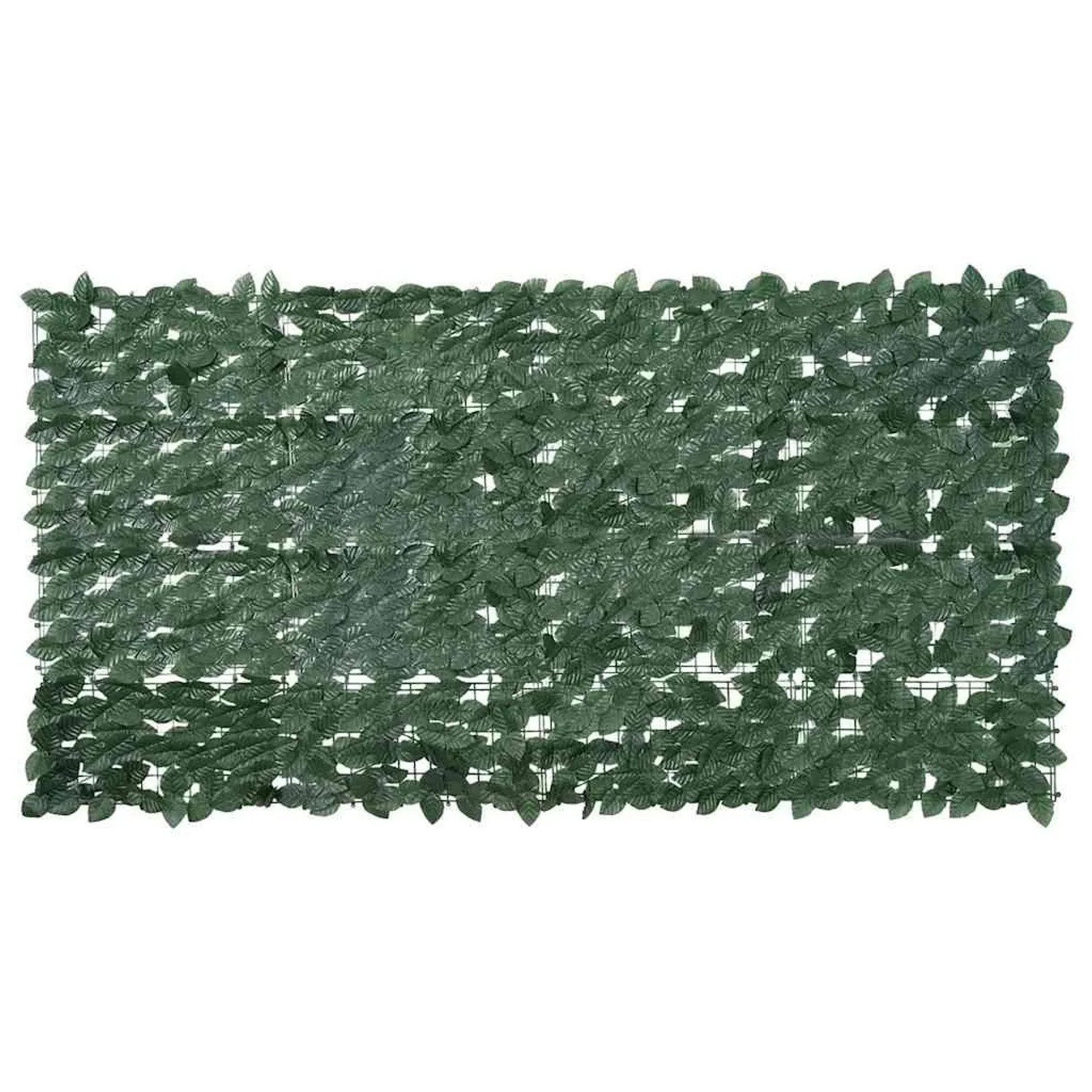 vidaXL Balkon-Sichtschutz mit Dunkelgrünen Blättern 200x100 cm 367841 günstig online kaufen