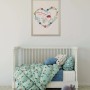Buntes Komar Wandbild Disney Winnie Pooh Always by Your Side, 50x70 cm, im Kinderzimmer.