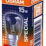 Osram E14 15W Speziallampe im Karton, dimmbar, warmweißes Licht.