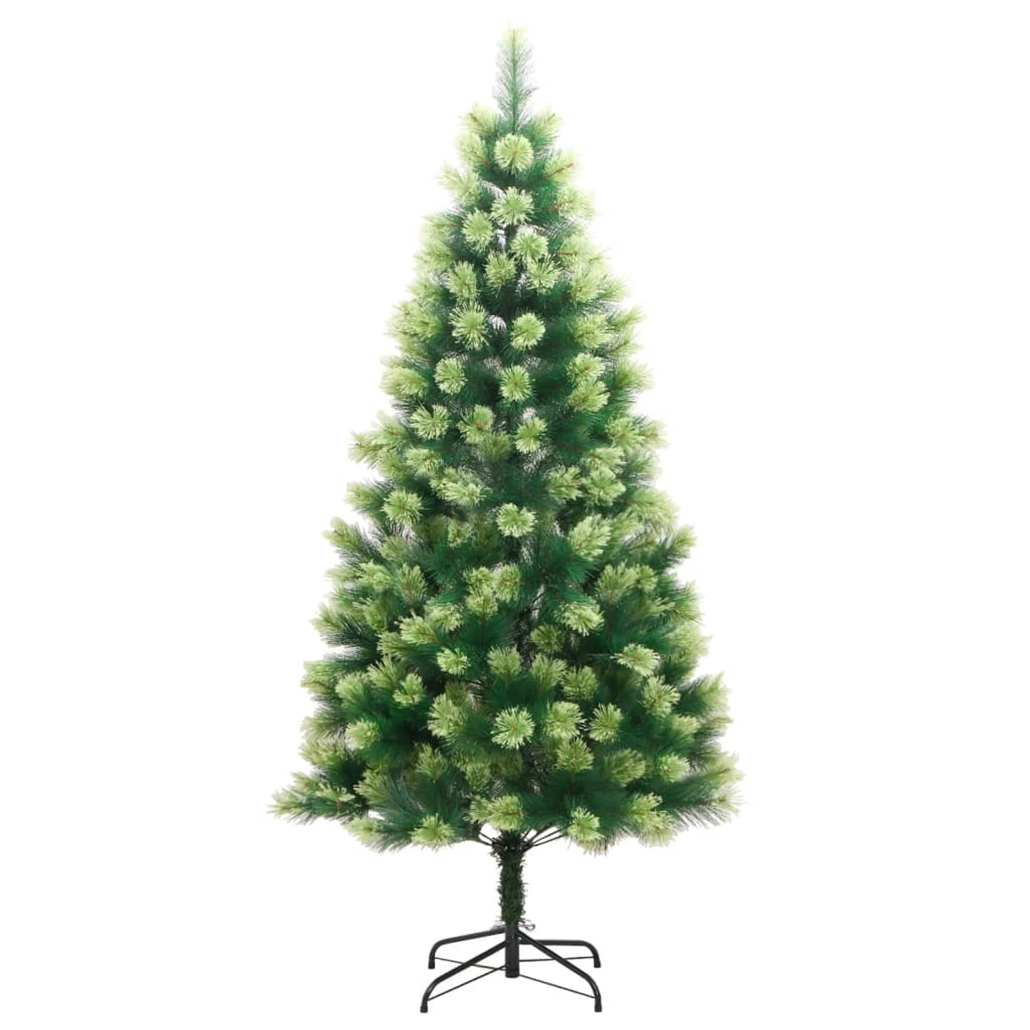 vidaXL Künstlicher Weihnachtsbaum Klappbar mit Ständer 210 cm Modell 1