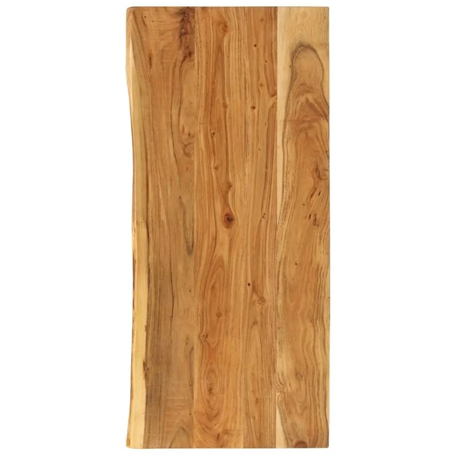 vidaXL Badezimmer-Waschtischplatte Massivholz Akazie 140x52x3,8 cm 286326