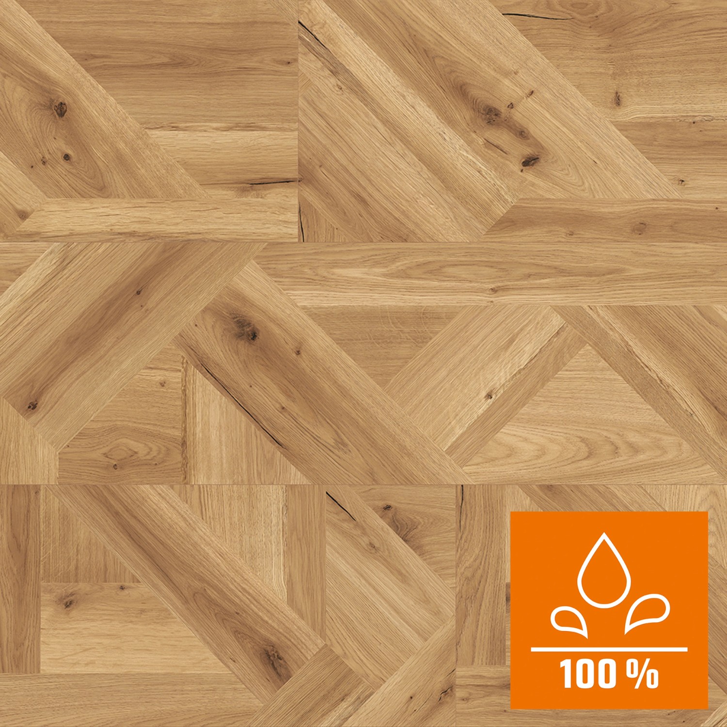 Masterfloor Laminatboden Aqualine Eiche Milano Reale 8 mm Wasserresistent günstig online kaufen