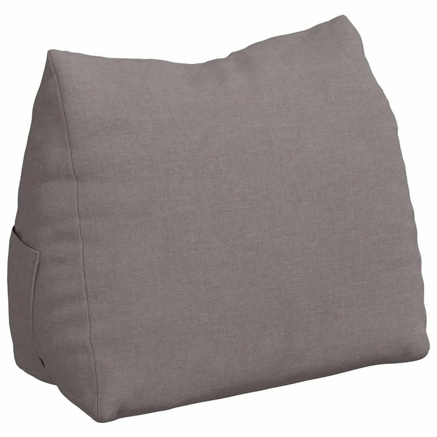 vidaXL Rückenkissen Taupe 45 x 20 x 35 cm Stoff 42015008