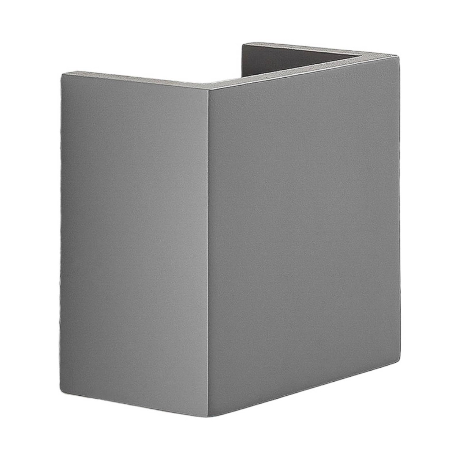Lindby Beton Wandleuchte Wandlampe Innen Smira 9613083 Modern in Alu aus Be günstig online kaufen