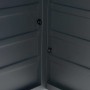 Detailaufnahme: Sunjoy Bar für Matterhorn Multi-Pergola, graue Lamellen und Schrauben.