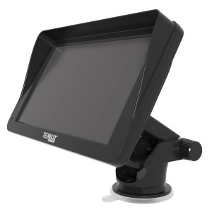 Technaxx TX-320 Wireless Display für CarPlay & Android Auto mit Saugnapfhalterung.