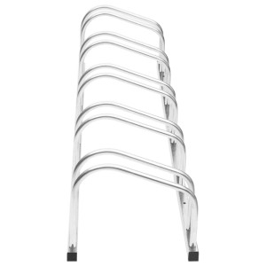 VidaXL Fahrradständer für 5 Fahrräder aus verzinktem Stahl.