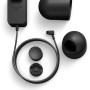 Philips Hue Secure Kamera (Kabel) mit Standfuß in Schwarz, Zubehör im Lieferumfang enthalten.