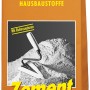 5 kg Sack Zement, Portlandzement zum Anmischen von Mörtel, Estrich und Beton.