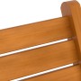 Detailansicht: Geöltes Akazienholz des Balkonmöbel-Sets Marmora.