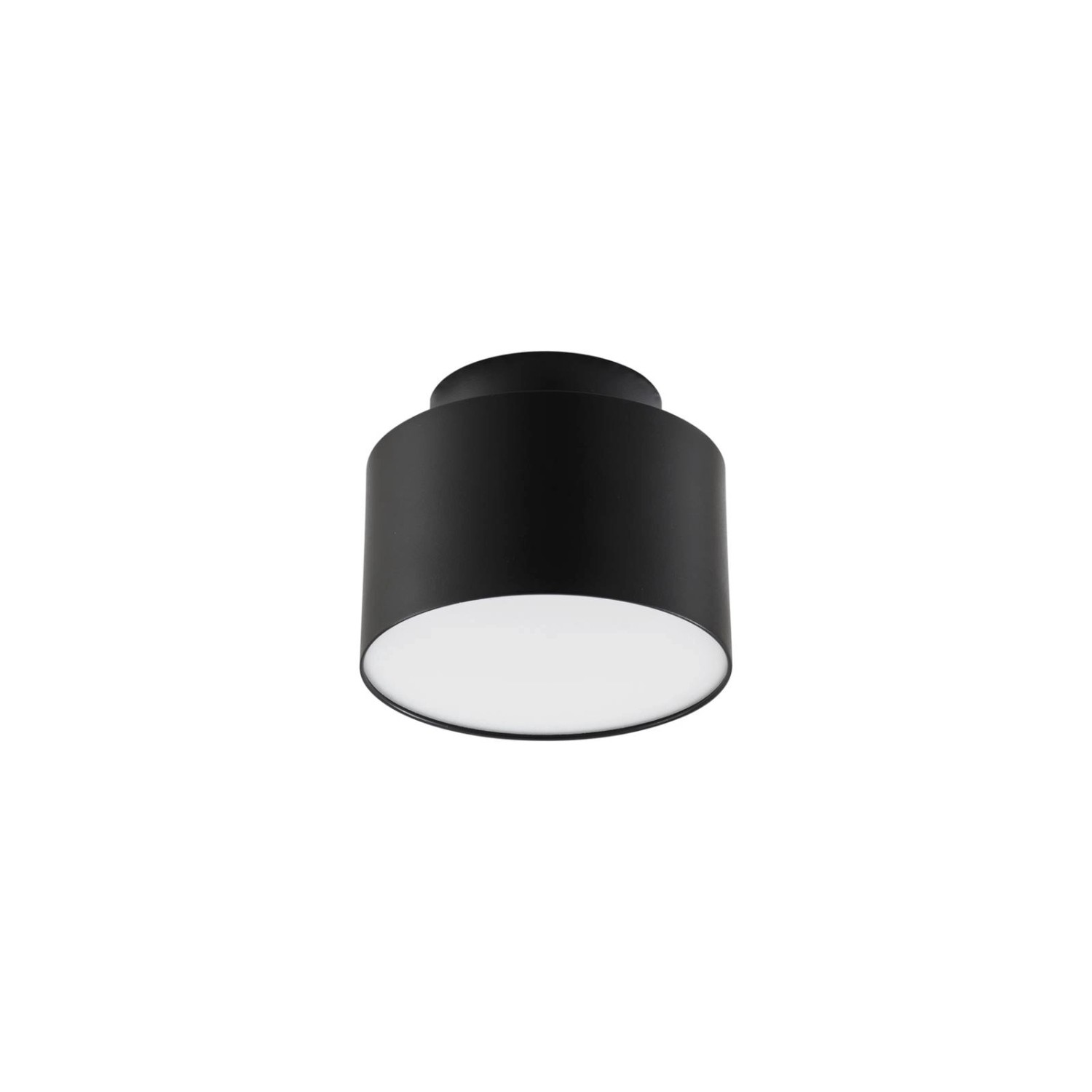 Lindby LED Deckenlampe Nivoria 10020109 Modern in Schwarz aus Aluminium 1-f günstig online kaufen