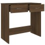 vidaXL Schreibtisch Braun Eichen-Optik 80x40x75 cm Holzwerkstoff 815476_6