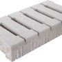 Grauer EHL Rasenstein Modern, 8x50x25 cm, für befahrbare Flächen und individuelle Gestaltung.