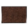 Braun gemusterte Karat Schmutzfangmatte Brasil, 90x150 cm, mit schwarzem Rand.