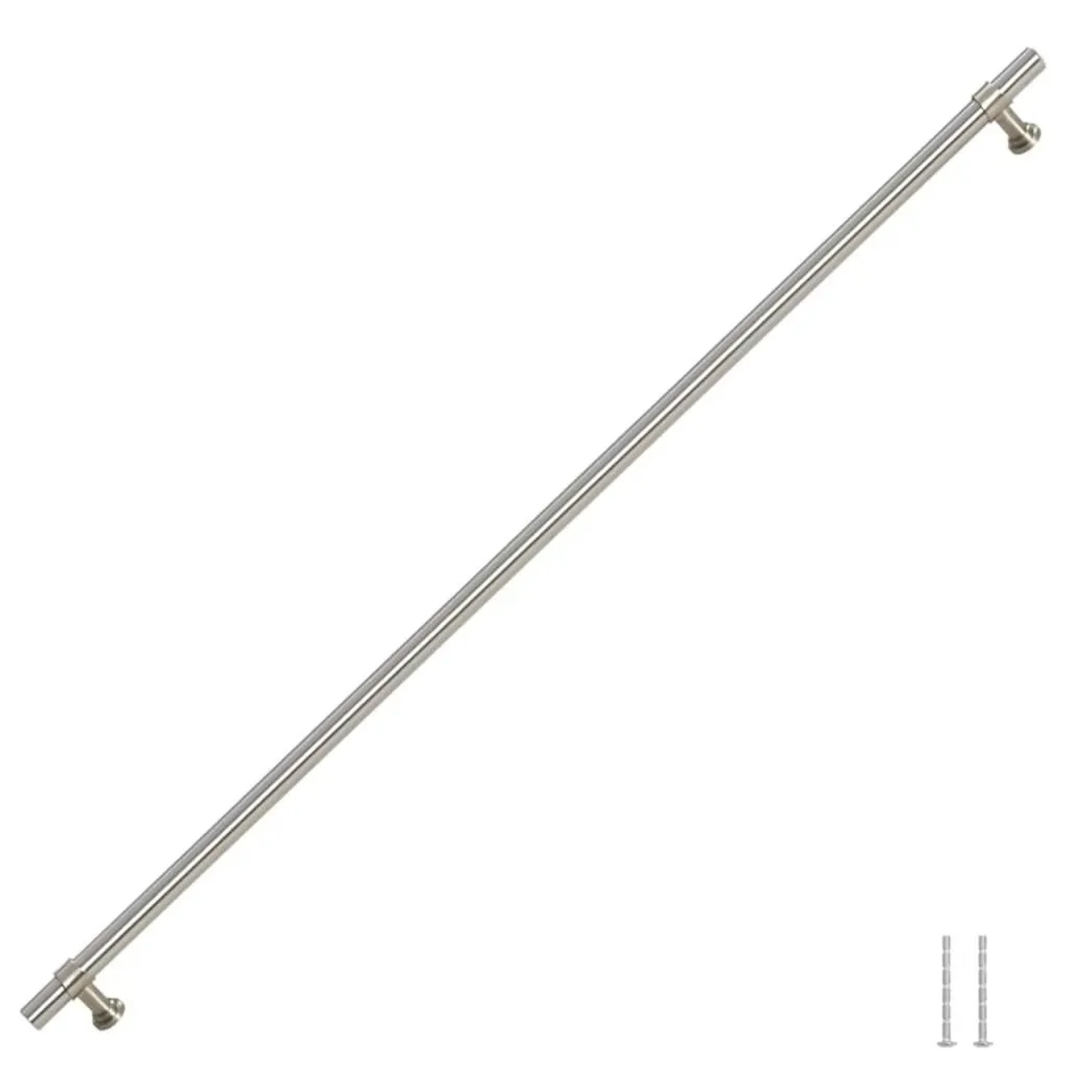 vidaXL Möbelgriffe 5 Stk Silbern 480 mm Edelstahl 155419