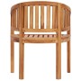 vidaXL Bananenstühle 2 Stk Massivholz Teak 48019_6