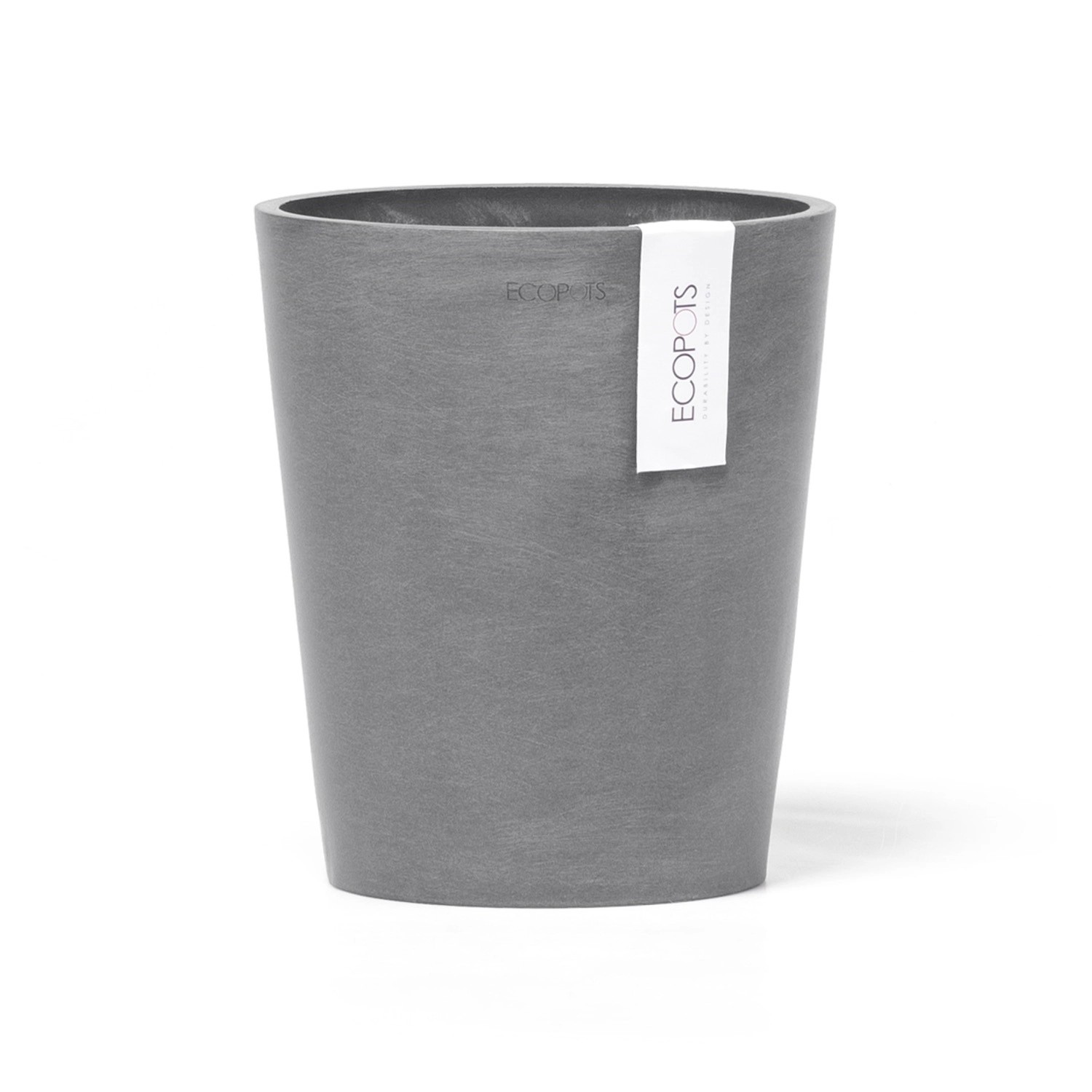 Ecopots Pflanztopf Morinda Grau 17 cm x 19,2 cm