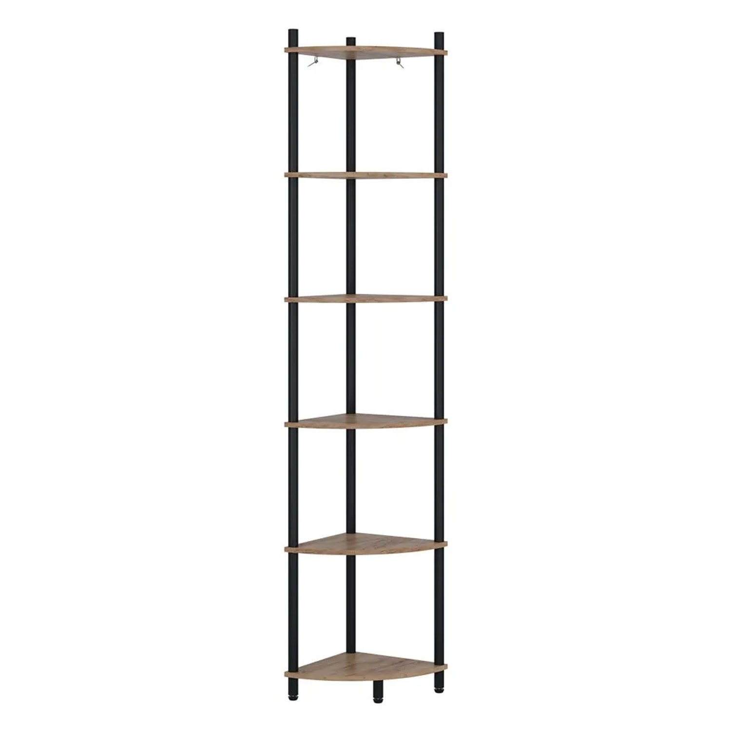 Vicco Eckregal Bivio Goldkraft Eiche Anthrazit 29 x 164 mit 6 Ablagefächern Art Nr 57475