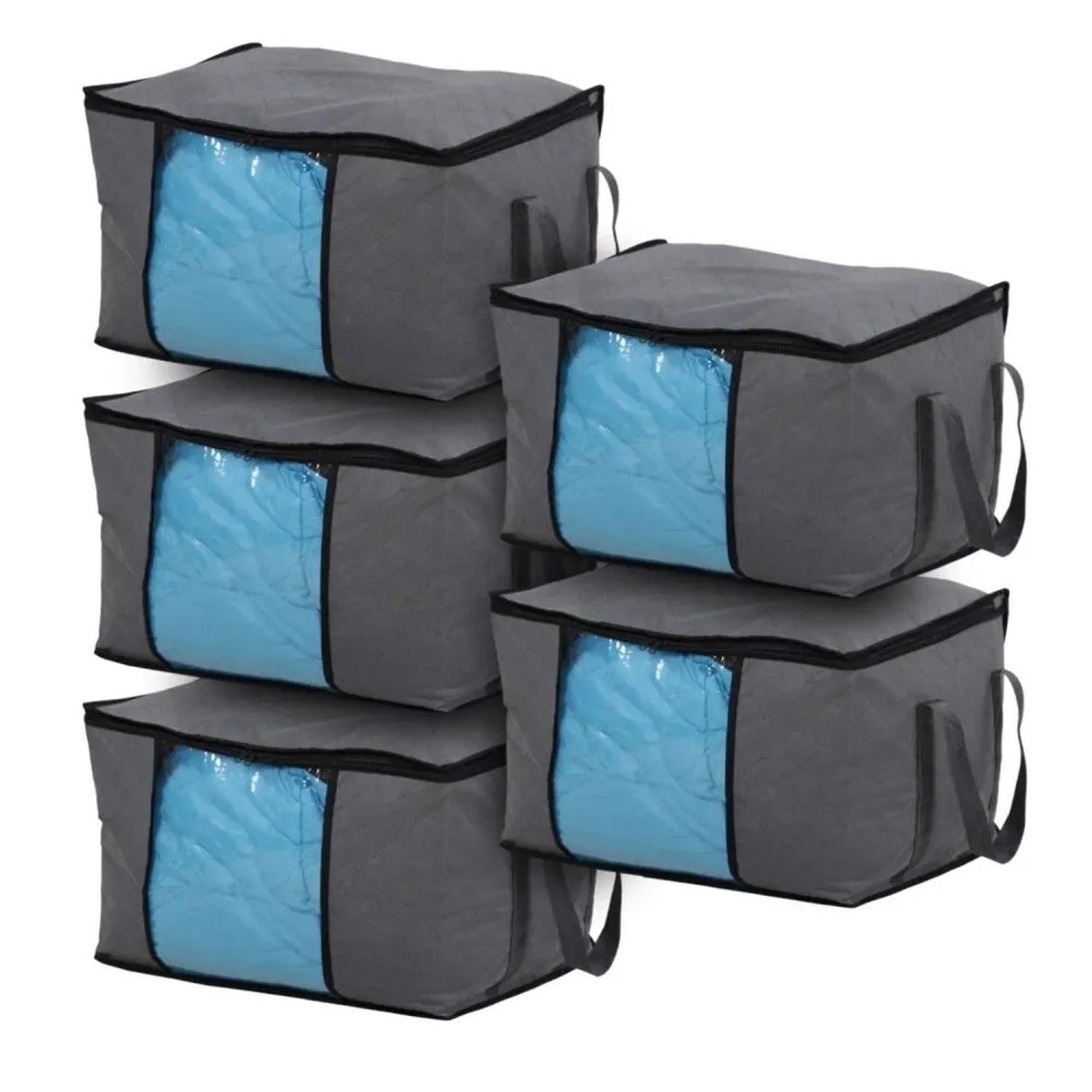 Svita Aufbewahrungstasche L 5er Set Organizer Unterbettkommode