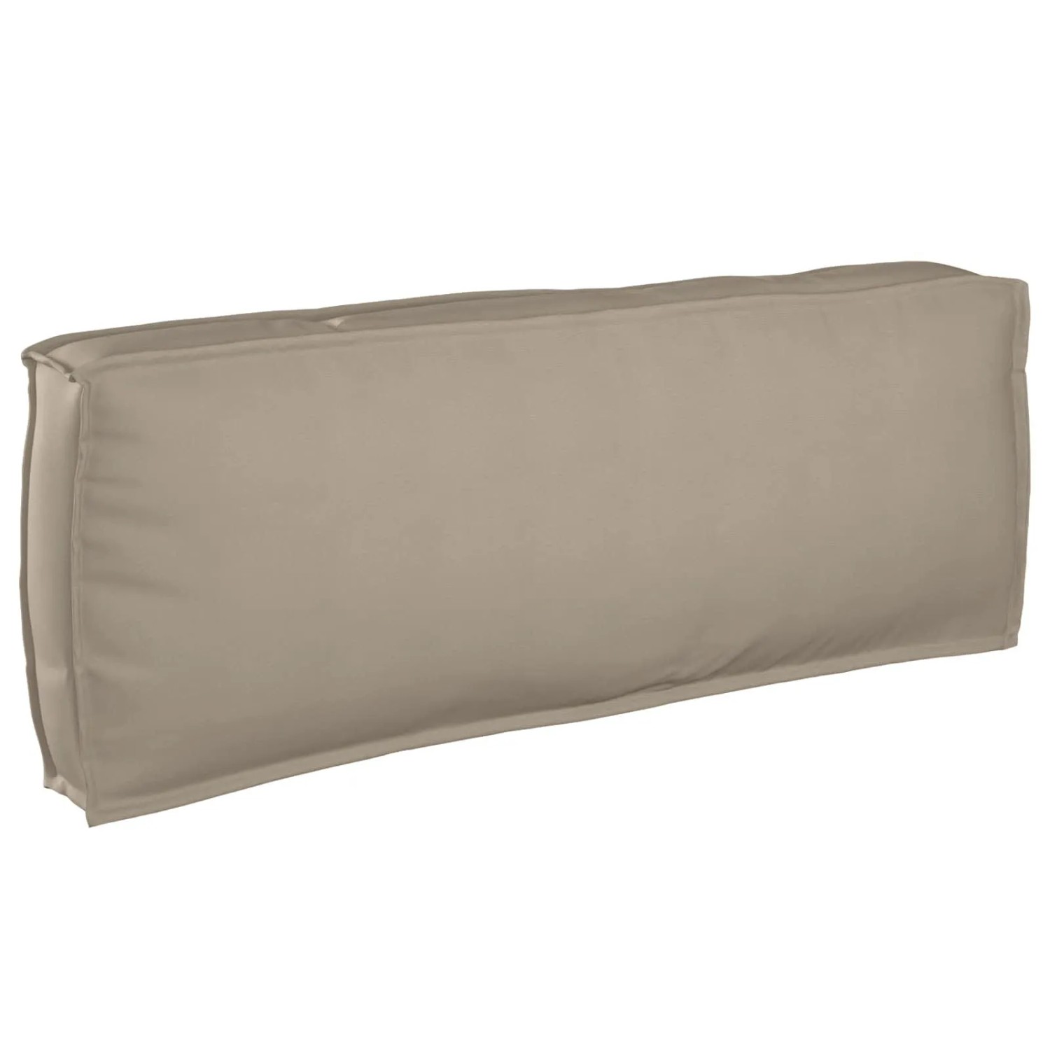 vidaXL Kissen Taupe 120 x 40 x 12 cm Oxford-Stoff 42001543