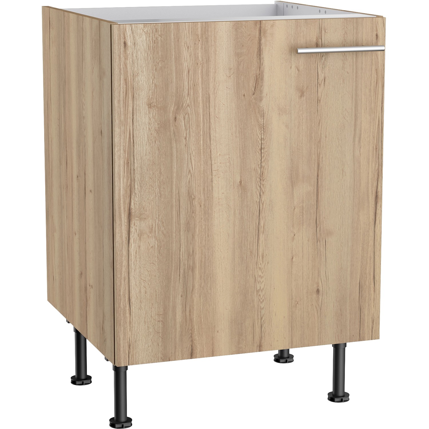 Optifit Spülenunterschrank Erik290 60 cm x 87 cm x 58,4 cm Wildeiche günstig online kaufen