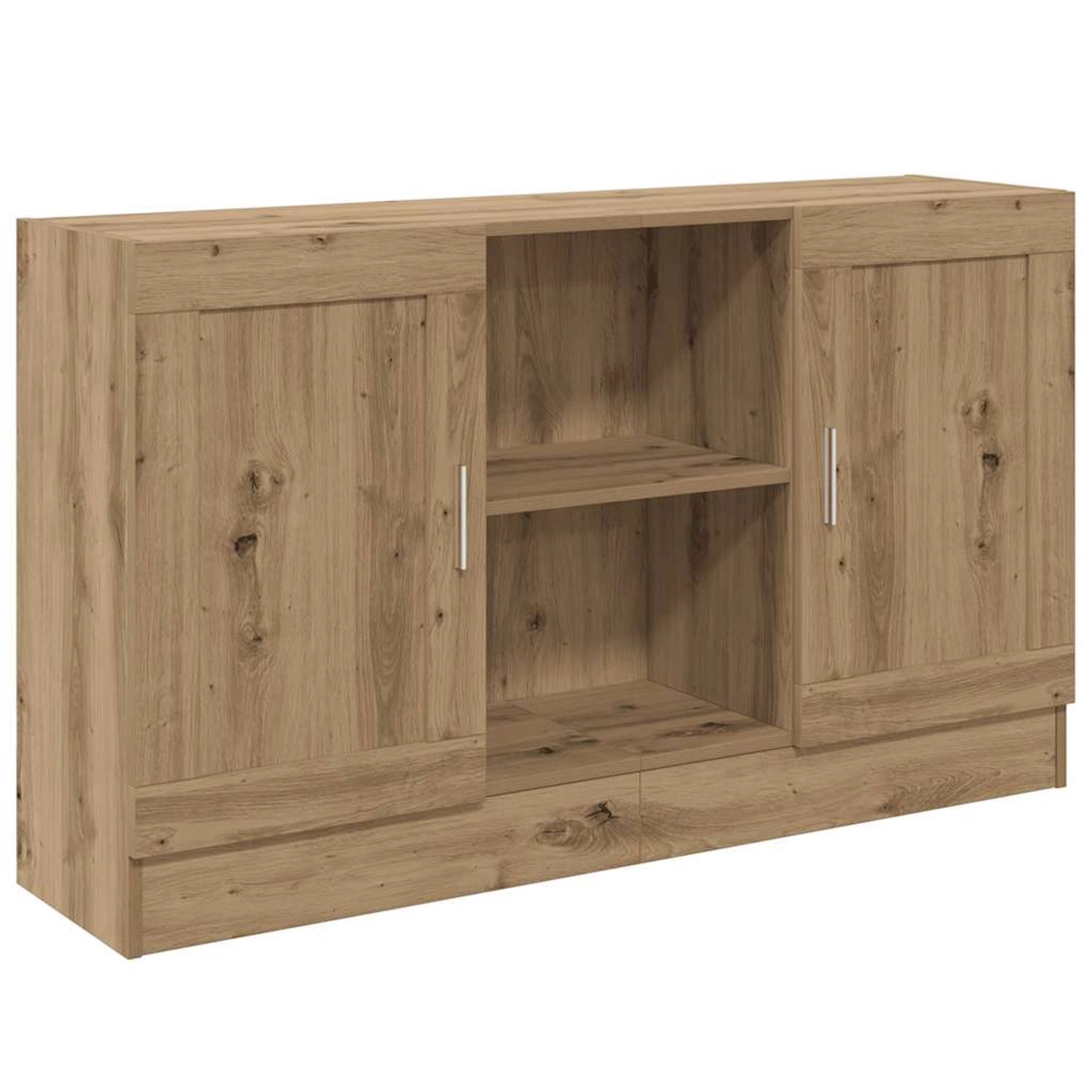 vidaXL Sideboard Artisan-Eiche 120x30,5x70 cm Holzwerkstoff 856163 günstig online kaufen