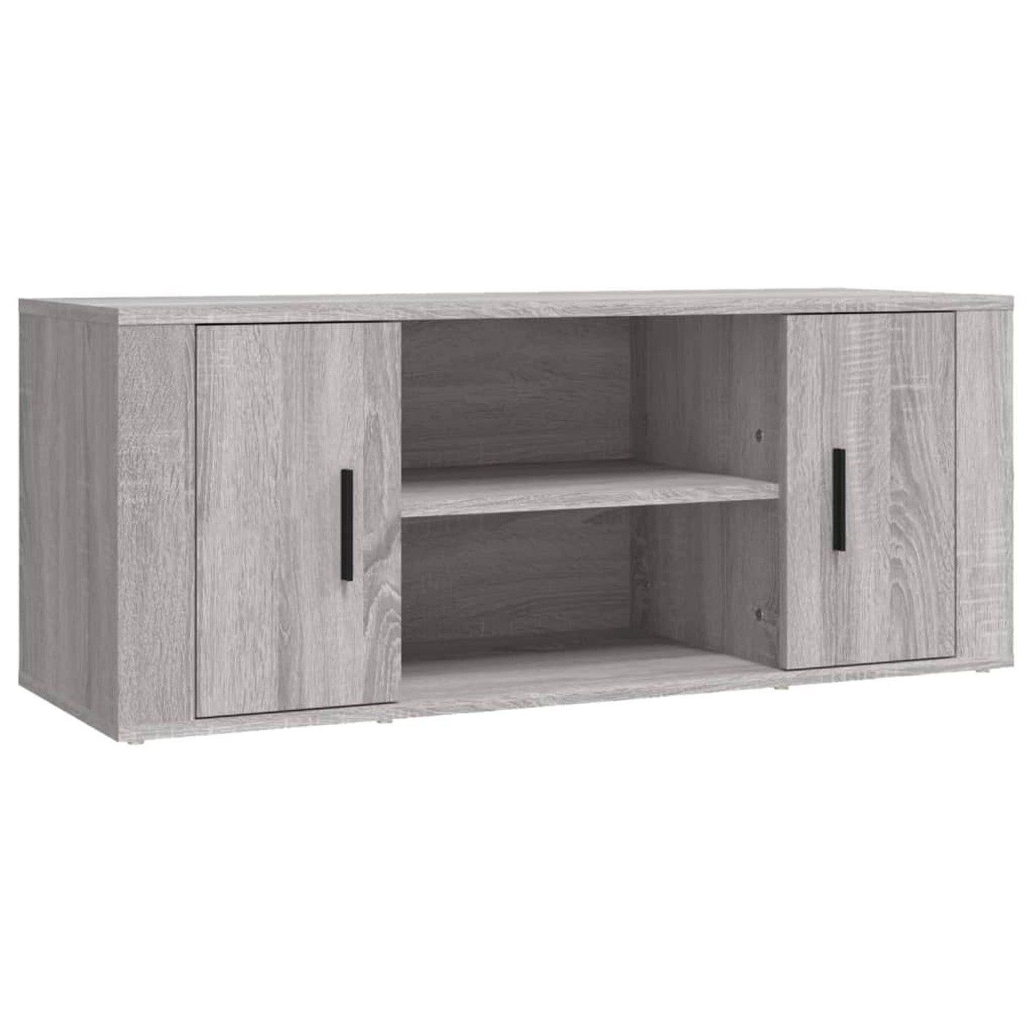 VidaXL TV-Schrank Grau Sonoma 100x35x40 cm Holzwerkstoff  Modell 4 günstig online kaufen