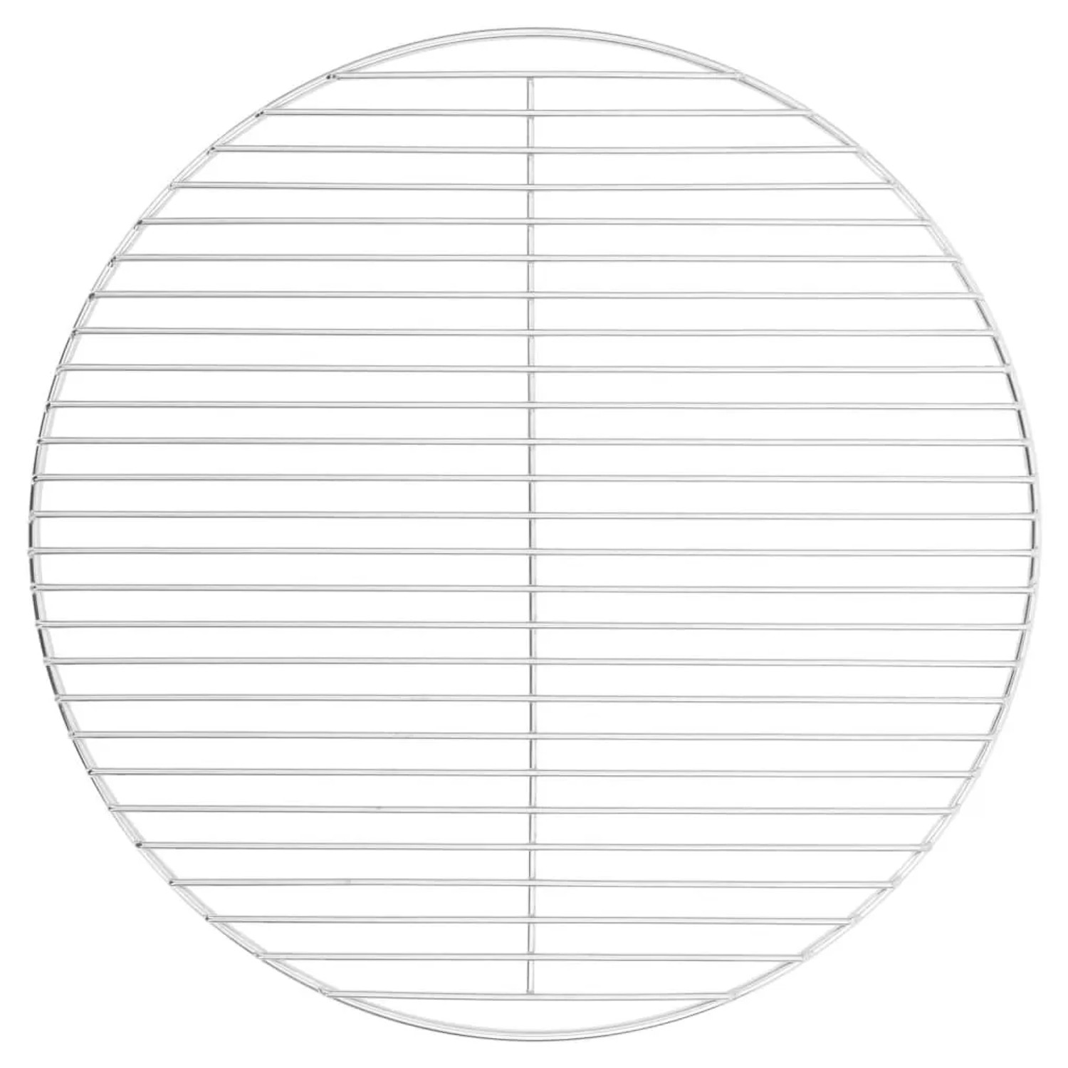 vidaXL Grillrost Rund Ø50 cm 304 Edelstahl 4010556