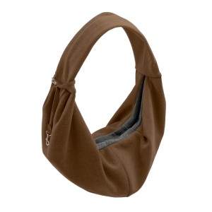 Braune Hunter Hundetragetasche Los Angeles, 60x30cm, für kleine Hunde & Welpen bis 8kg.