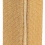 Trixie Kratzbrett für Zimmerecken, braun, 32x60cm, mit Sisal und Plüsch für Katzen.