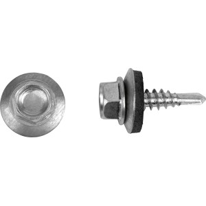 Blechschrauben Sechskantkopf DIN 7504K Ø 4,8 mm x 35 mm Stahl 20 Stück