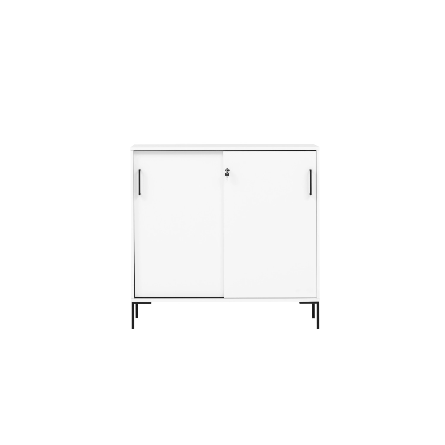 PROREGAL Schiebetürenschrank Panda HxBxT 96 x 100 x 41 cm 2 Fächern & 2 Sch günstig online kaufen