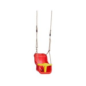 KBT Schaukelsitz Babyschaukel Luxe Rot-gelb