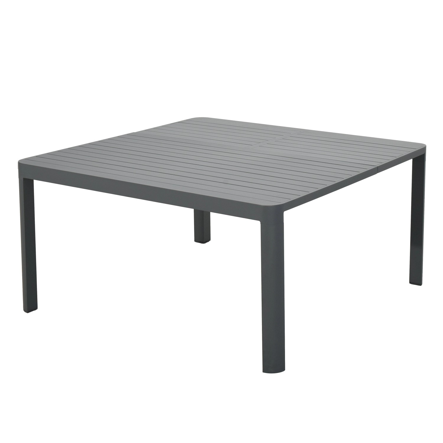 Garden Pleasure Gartentisch ausziehbar Anthrazit 97 cm x 149 cm günstig online kaufen