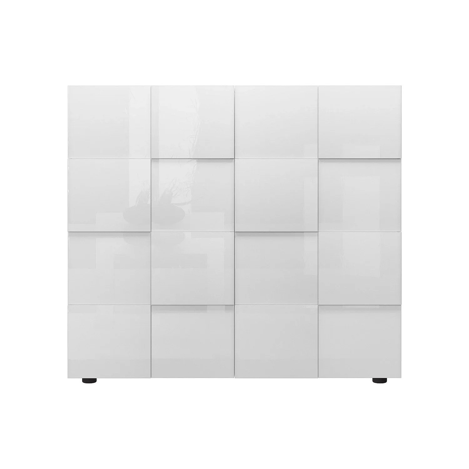 Vente-unique Sideboard Calisto Weiß 121 cm