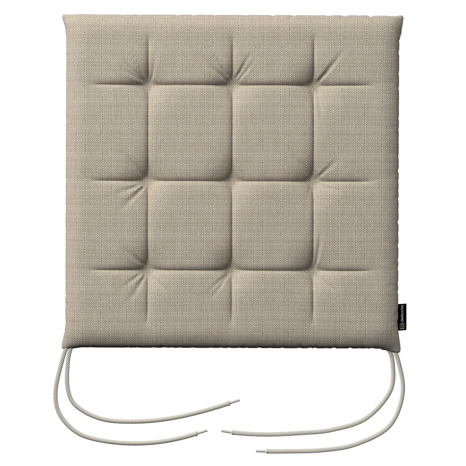 Stuhlkissen Jonas mit Bindeschnur, beige, 40 x 40 x 3,5 cm, Living II (162- günstig online kaufen