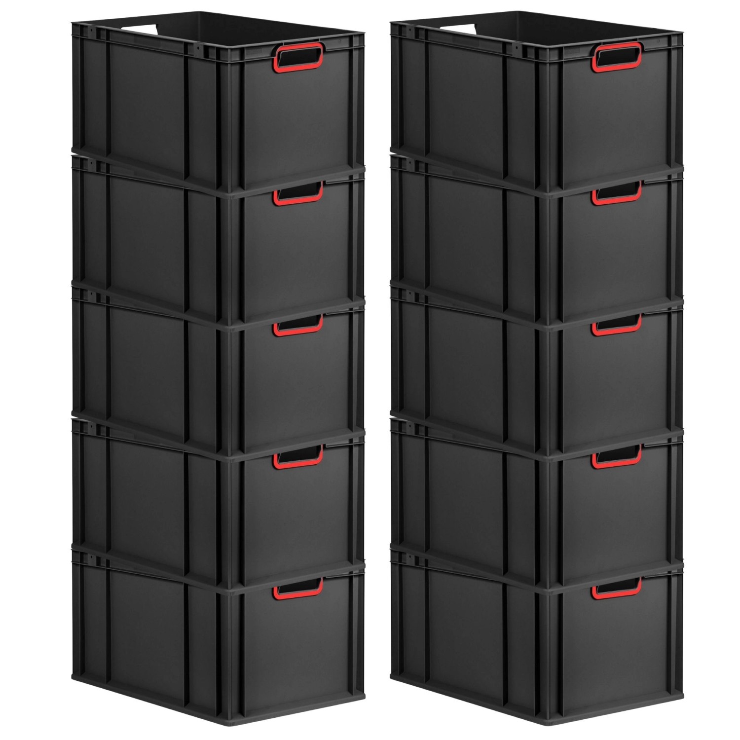 PROREGAL SparSet 10x Eurobox Nextgen Color HxBxT 32x40x60cm 65 Liter Griffe günstig online kaufen