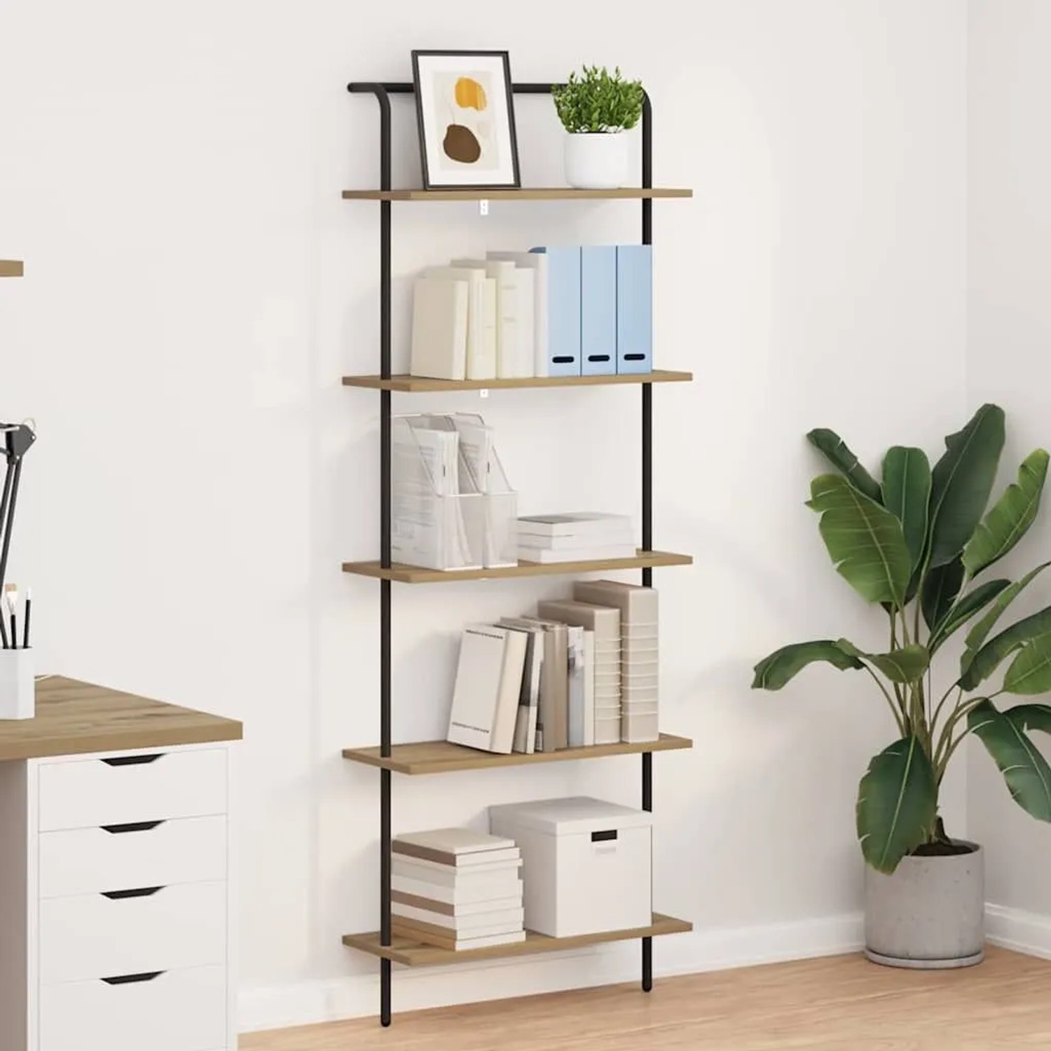 vidaXL Bücherregal Artisan-Eiche 60 x 24 x 168 cm Holzwerkstoff 879970_2