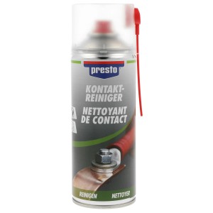 Presto Kontaktreiniger-Spray 400ml zur Reinigung und Wartung elektrischer Kontakte.