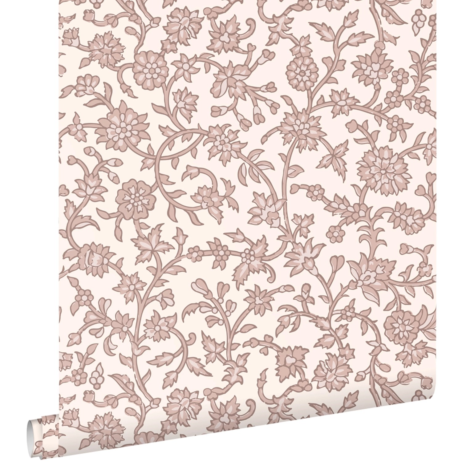 ESTAhome Tapete Blumenmuster Lila 50 x 900 cm günstig online kaufen
