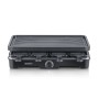 Severin Raclette-Grill RG 9670 mit Grillplatte und 8 Pfännchen, ideal für gesellige Abende.