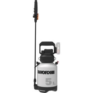 Worx Universal Sprayer WG829E.9 Drucksprühgerät (ohne Akku/Ladegerät), 5 Liter Tank.
