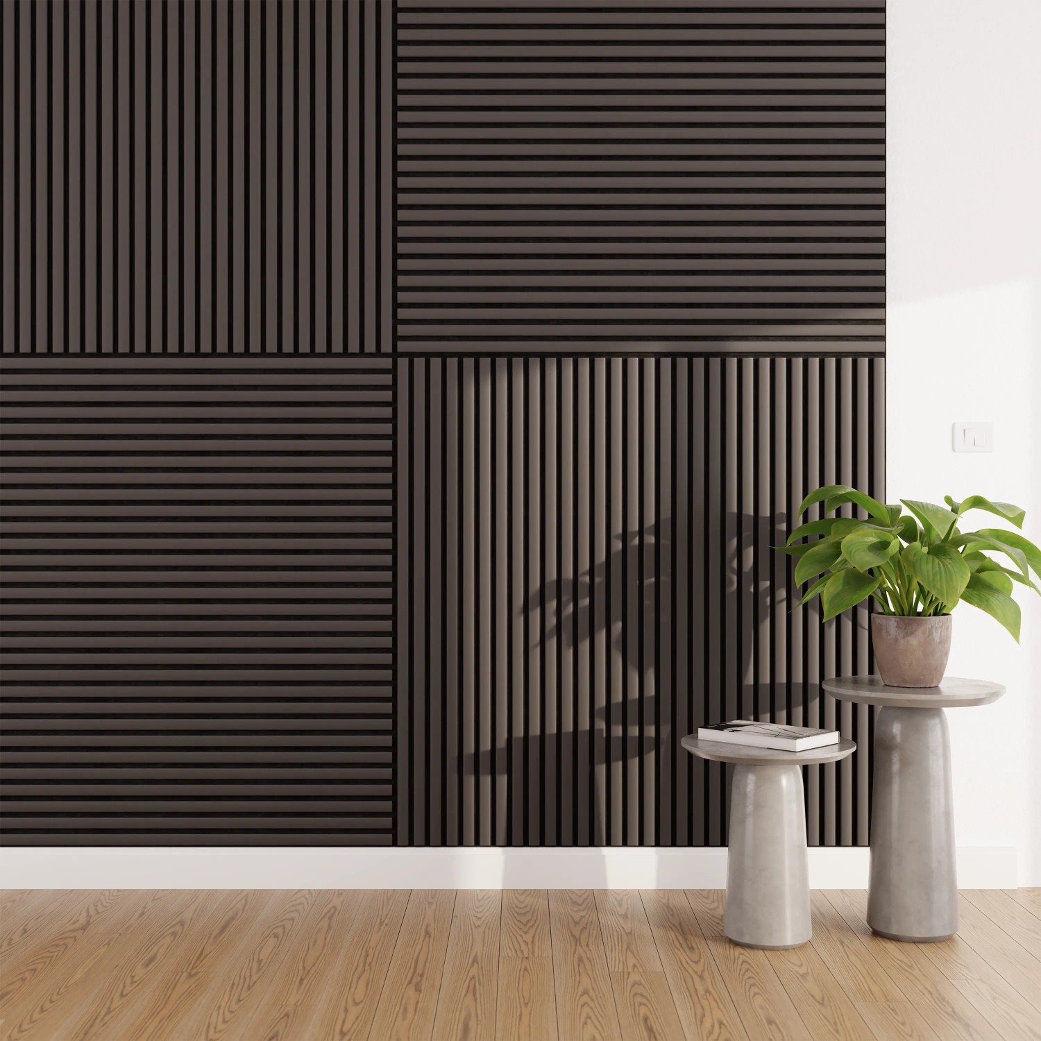 Denpanels Akustikpanel 60 x 60 x 2 cm Schwarz kaufen bei OBI