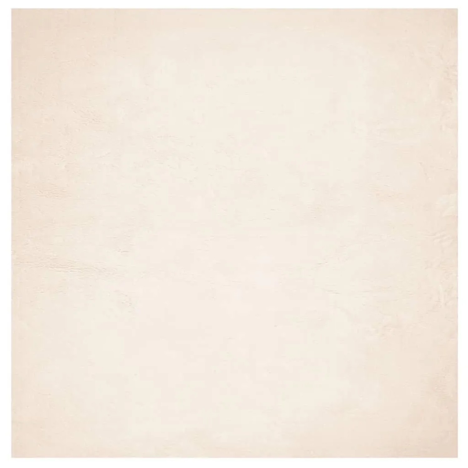 vidaXL Teppich HUARTE Kurzflor Weich und Waschbar Beige 120x120 cm 375018 günstig online kaufen