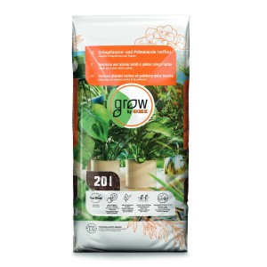 Palette GROW by OBI Grünpflanzen- und Palmenerde, torffrei, 51 Säcke à 20L.