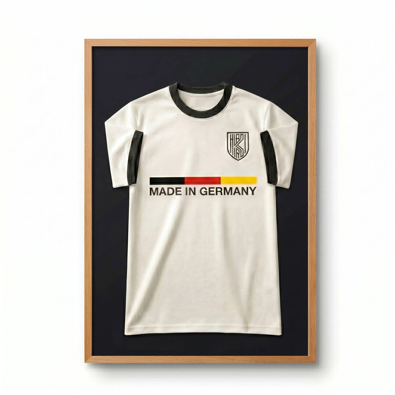 K-Möbel Echtholz Trikot Rahmen Braun 60x80 cm