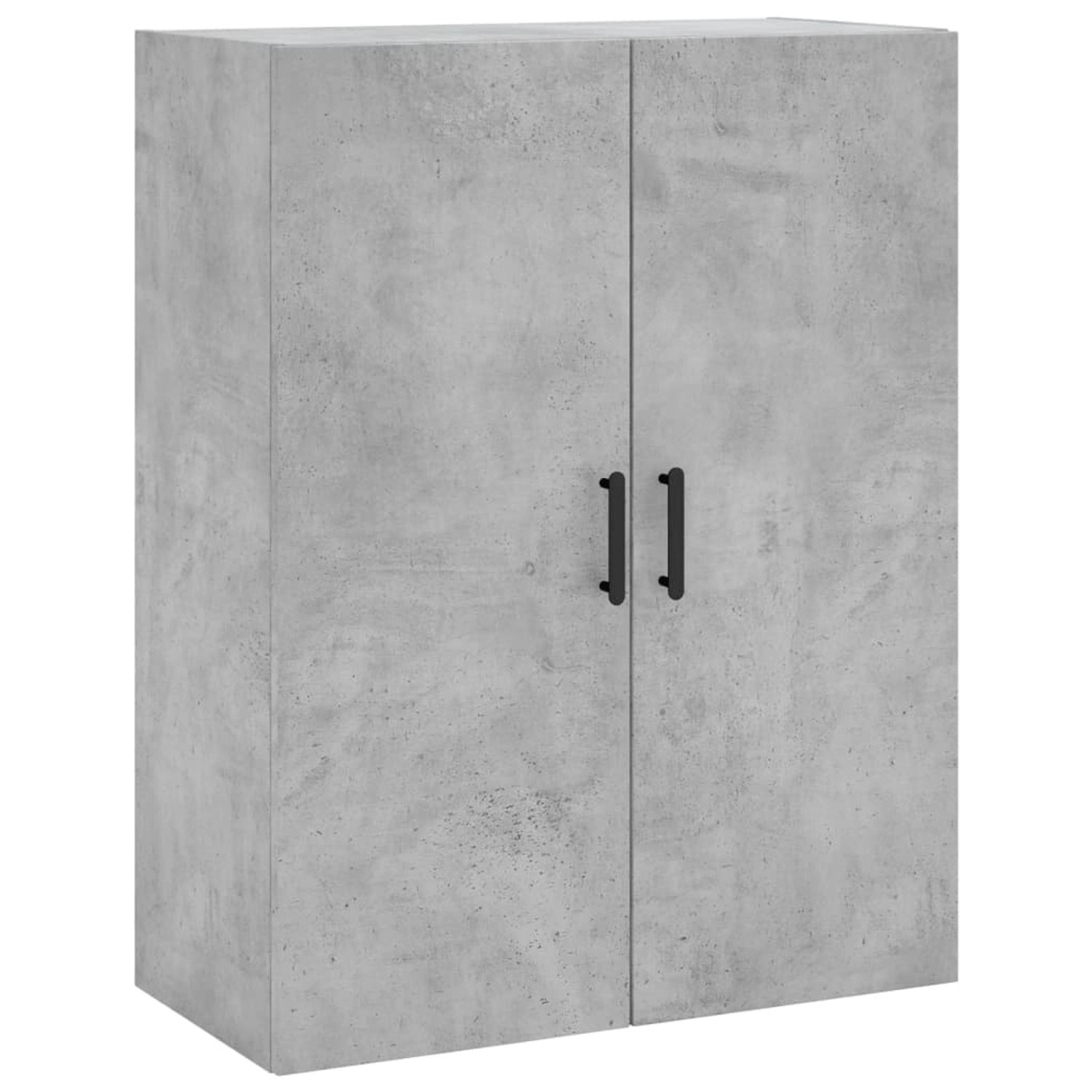 vidaXL Wandschrank Betongrau 69,5x34x90 cm 828432 günstig online kaufen